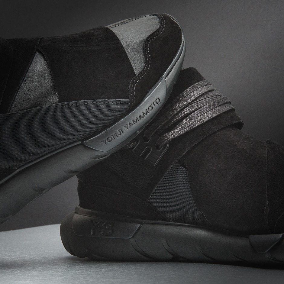 adidas Y3 Qasa High “Black Red” | Adidas, Sneakers i