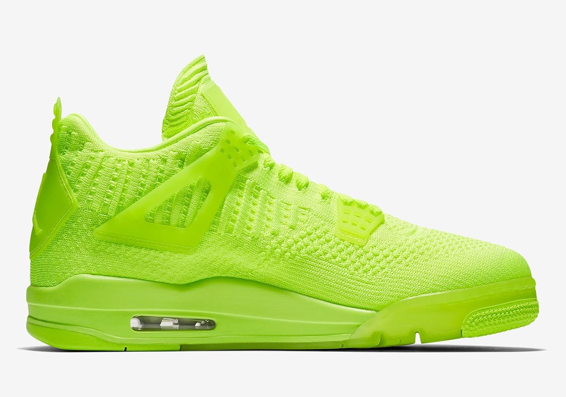 jordan 4 volt flyknit